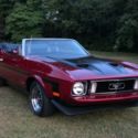 1973 Ford Mustang Convertible 351 Cleveland with Mach 1 trim package