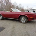 1973 FORD MUSTANG CONVERTIBLE 351C A/C 9 INCH REAR PROJECT RUNS GOOD!!  TITLE!!