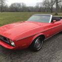 1973 Ford Mustang Convertible One-Owner Low Miles