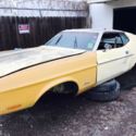1973 Ford Mustang Fastback body Great Parts Car body only Low Price