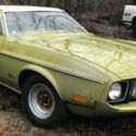 1973 Ford Mustang Grande, Light Green w/White Vinyl Top, 5.0L V8 Engine