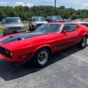 1973 Ford Mustang Hatchback Red RWD Automatic Mach 1
