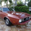 1973 FORD MUSTANG LOW MILES ACTUAL ORIGINAL VERY RARE  FINAL VERSION