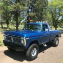 1973 Ford Pickup Super Duty Custom Resto Mod f-250 Truck dentside f100