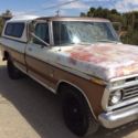 1973 ford range F350 Super Camper, single cab, work horse
