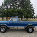 1973 FordF-250 Custom Factory Highboy 78,000 Orig. Miles RUST FREE NO RESERVE!