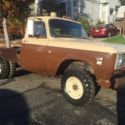 1973 International 1210 4x4 4 speed pg&e utility truck no reserve!