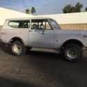 1973 INTERNATIONAL SCOUT II 4 WHEEL DRIVE RUNS GREAT **NO RESERVE**