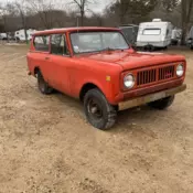 1973 International Scout II for parts or repair. Clean title, v8, automatic tran