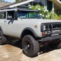 1973 International Scout II - low miles restoration, Rhino line paint