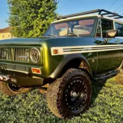 1973 International Scout II SUV Green