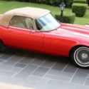 1973 Jaguar E type series III roadster