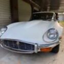 1973 Jaguar E Type V12 Coupe White RWD Automatic tan