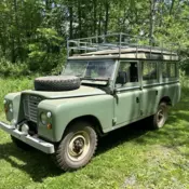 1973 Land Rover 109 SUV Green series III