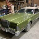 1973 Lincoln Continental Coupe Green RWD Automatic
