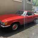 1973 Mercedes-Benz 450SL Convertible Red RWD Automatic red
