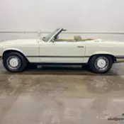 1973 Mercedes-Benz SL-Class Cream White Convertible 4.5L V8 66,816 Mi