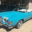 1973 Mercury Cougar 2 Door Luxury Convertible 351C 2V Cleveland V-8 Engine