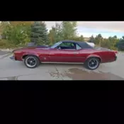 1973 Mercury Cougar Red XR7
