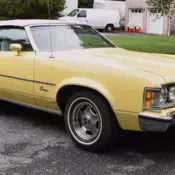 1973 Mercury Cougar XR7 Convertible Yellow