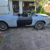 1973 MG B Sportscar Black
