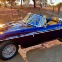 1973 MG MGB Convertible Purple RWD Manual