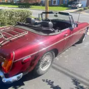 1973 MG MGB Convertible Red