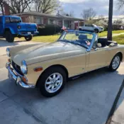 1973 MG Midget Convertible Yellow