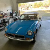 1973 MGB   A complete frame off  restoration.