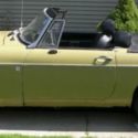 1973 MGB  Automobile For Parts Or Repair