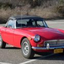 1973 MGB Convertible MG