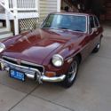 1973 mgb gt. Gorgeous unrestored condition. Damask red with blue interior