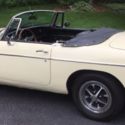1973 MGB primrose yellow