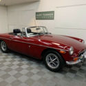 1973 MGB ROADSTER. DAMASK RED WITH NAVY BLUE TRIM. ROSTYLE WHEELS. 57,943 MILES.