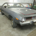 1973 Plymouth &#039;Cuda 340 4 Speed, FE5 / FE5 / A6XW Red White Interior Project Car