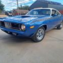 1973 Plymouth Barracuda Coupe Blue RWD Automatic
