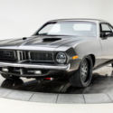 1973 Plymouth Barracuda Cuda 383 V8 3 Speed Automatic Coupe Graphite Metallic