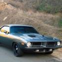 1973 Plymouth Barracuda THE PRICE IS FIRM! 76250 Miles GM Grey # 9243 Coupe HP D