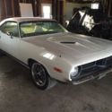 1973 Plymouth Cuda 340 4 Speed All Numbers Matching BS23H Triple White Car
