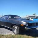 1973 PLYMOUTH CUDA  94287 Miles BLACK  340 Automatic