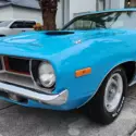 1973 Plymouth Cuda (Real Cuda) Matching 340, Auto, Petty Blue - 1 of only 4,576