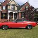 1973 Plymouth Cuda Sportscar Red RWD Manual
