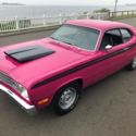 1973 PLYMOUTH DUSTER 340 TRI-POWER 4/SPEED PANTHER PINK FAST