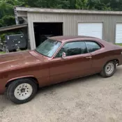 1973 Plymouth Duster Coupe Brown