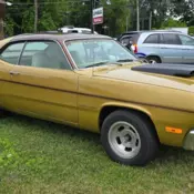 1973 Plymouth duster gold