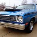 1973 PLYMOUTH DUSTER   SMALL BLOCK 340 SPECS 5 SPEED ICE COLD A/C STUNNING!