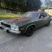1973 Plymouth Road Runner Coupe Green