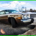 1973 Plymouth RoadRunner, Autumn Bronze over Honey Gold, 440 torqueflite with AC