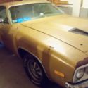 1973 Plymouth Satellite Sebring 2 door Coupe rebuilt 318 ci engine Gold In & Out