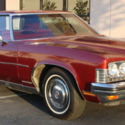 1973 Pontiac Bonneville Florentine Red 4-door with ONLY 28,600 miles LOW MILES